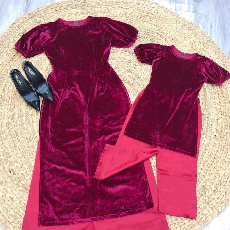 Thanh lý áo dài mẹ và bé