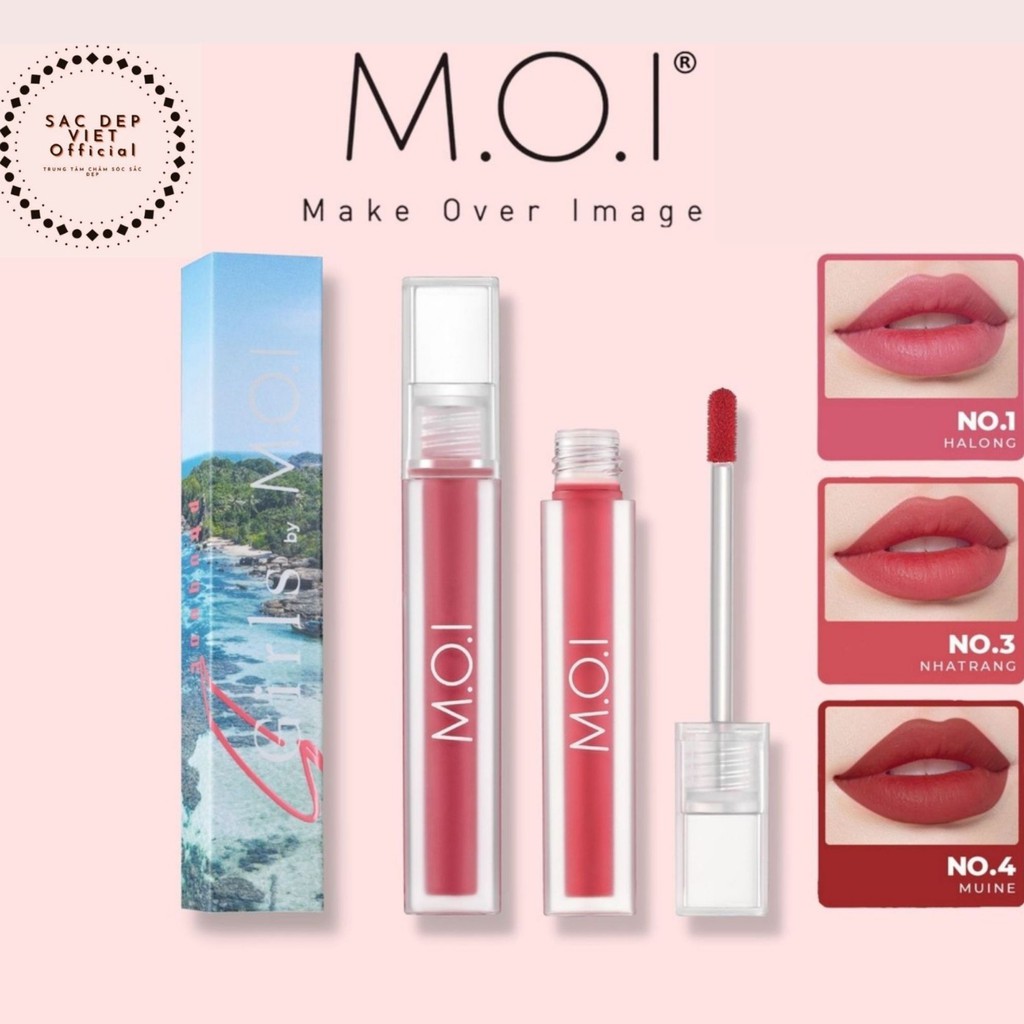 Son Kem Lì Sgirls by M.O.I chất nhung lì mềm môi nhiều dưỡng 4g | BigBuy360 - bigbuy360.vn