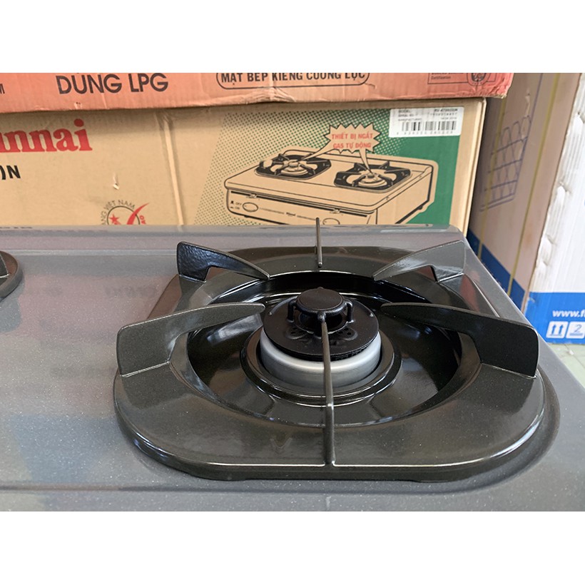 Bếp gas đôi Rinnai RJ-8600FE  Đánh lửa IC  Bảo hành chính hãng 2 năm