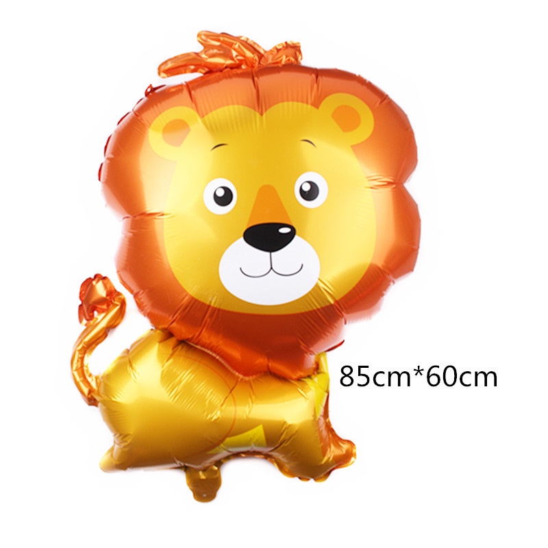 Bóng nhôm hình thú kiểu mới, kute trang trí sinh nhật, party Fubao Store