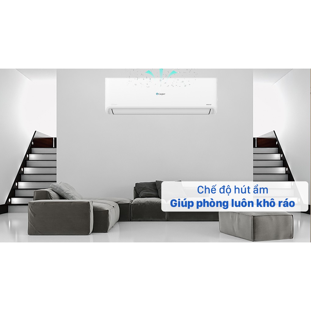 Điều hòa Casper Inverter 1.5 HP GC-12IS32 Mới 2021