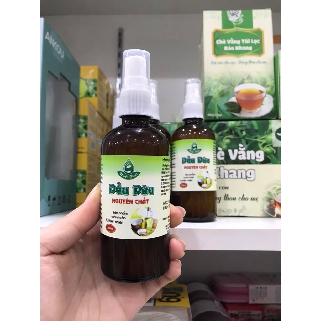 Dầu dừa chai xịt 100ml