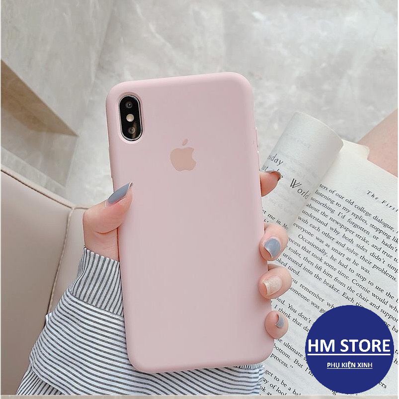 Ốp lưng iphone - Ốp iphone CHỐNG BẨN LOGO TÁO FULL VIỀN 6/6plus/6s/6splus/7/7plus/8/8plus/x/xr/xs/11/12/pro/max/plus/pro