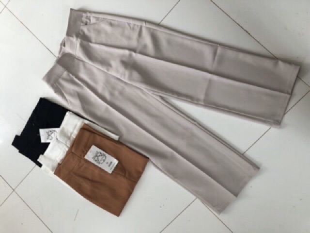 Quần ống rộng dáng dài chất tuyêt mưa cao cấp dành cho người trên 1m65(ống rộng) | BigBuy360 - bigbuy360.vn