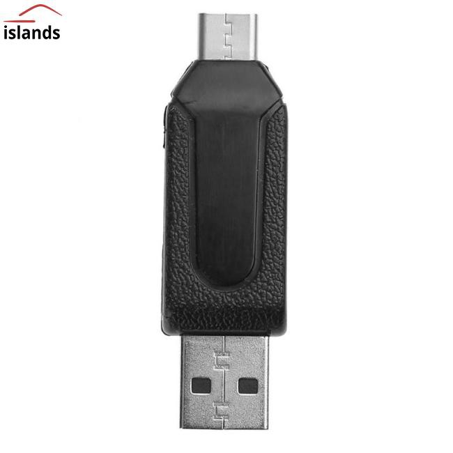 Đầu Đọc Thẻ Nhớ Tốc Độ Cao 480mbps Otg Usb2.0 Type-C Usb 3.1