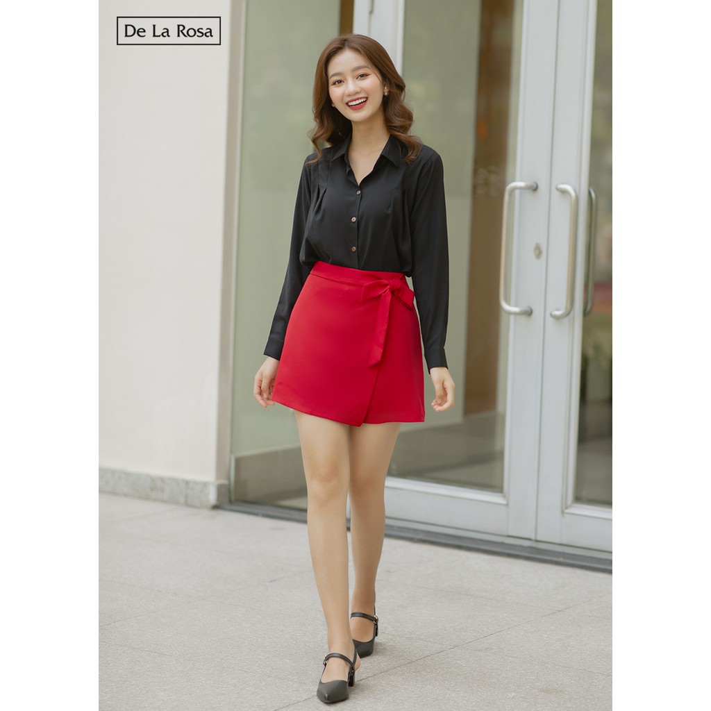 Chân váy công sở thắt nơ đắp vạt - De La Rosa | BigBuy360 - bigbuy360.vn