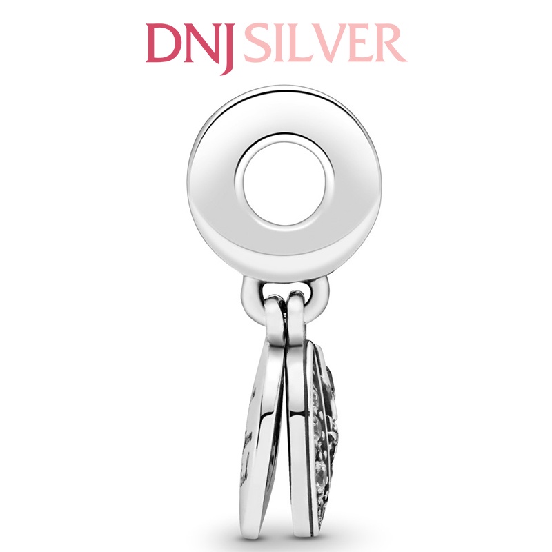 Charm bạc 925 cao cấp, hàng chuẩn bạc - Charm Moon &amp; Blue Sky thích hợp để mix vòng tay charm - DN284