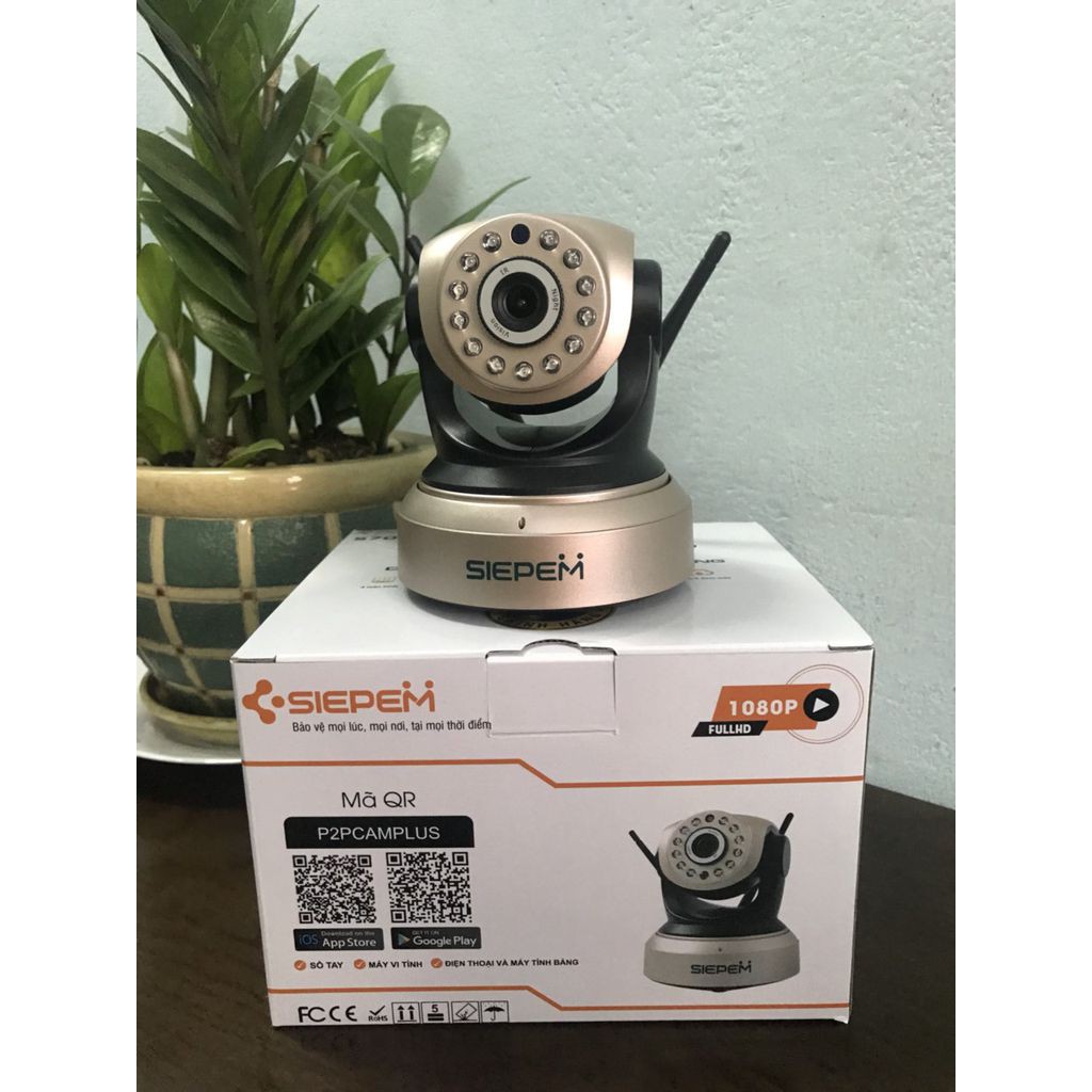 Camera IP Wifi Siepem S7001 - 2.0 Mpx