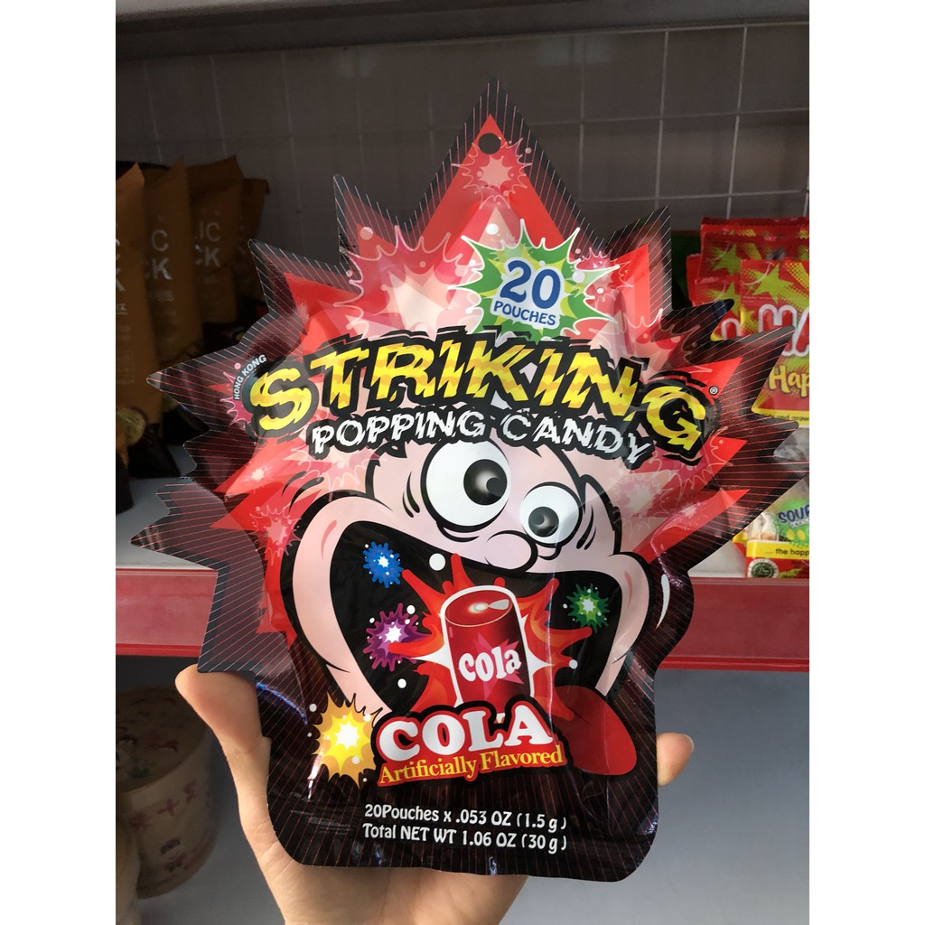 Kẹo nổ Striking Hồng Kong siêu hot
