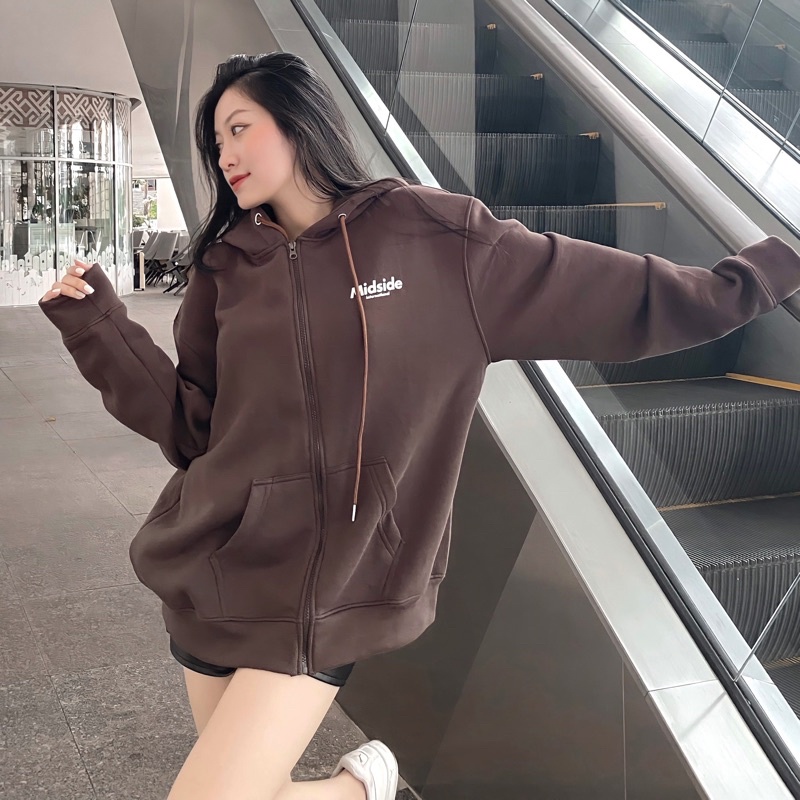 ÁO HOODIE ZIP LOGO ( 7 MÀU )