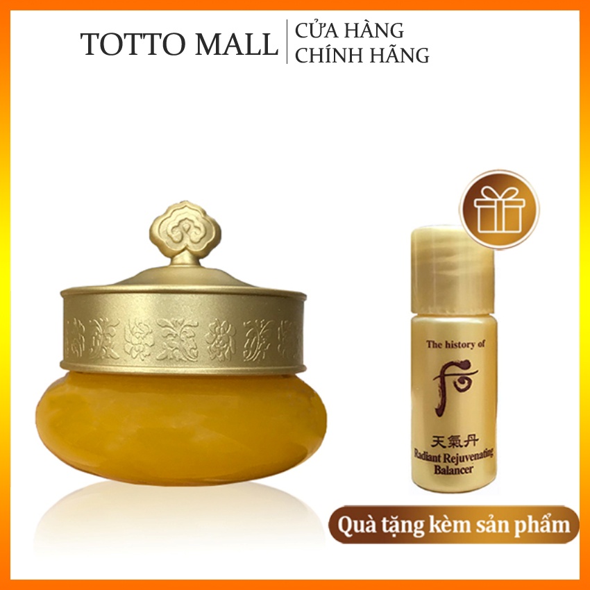 Kem dưỡng Whoo vàng Qi & Jin Cream 10ml - Kem dưỡng tái tạo chống lão hóa Whoo vàng 10ml