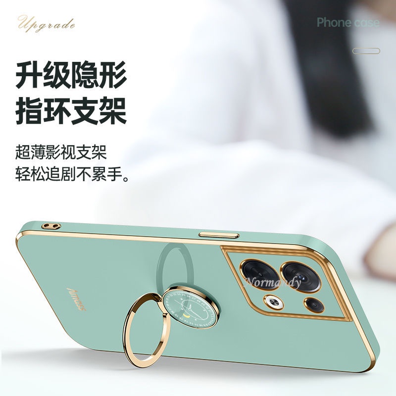 Ốp Điện Thoại Siêu Mỏng Có Giá Đỡ Bảo Vệ Cho Oppo Reno8 Pro 5G Reno7 Z 7 Pro Oppo A77 A57 4G 5G 2022