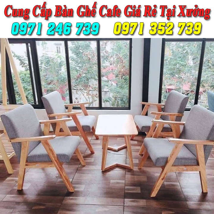 Bộ bàn ghế cafe sofa cao cấp giá rẻ