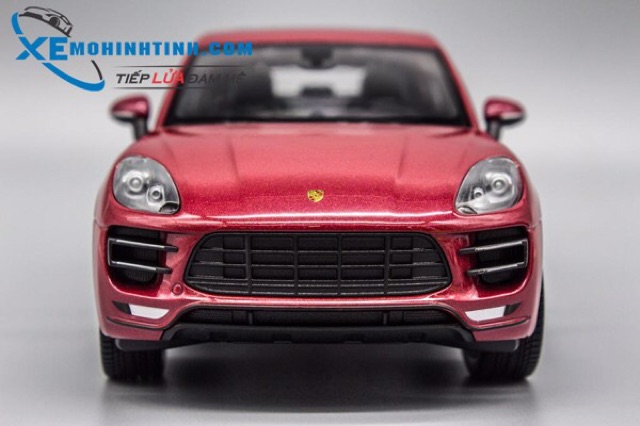 Xe Mô Hình Porsche Macan 1:24 Welly ( Đỏ )