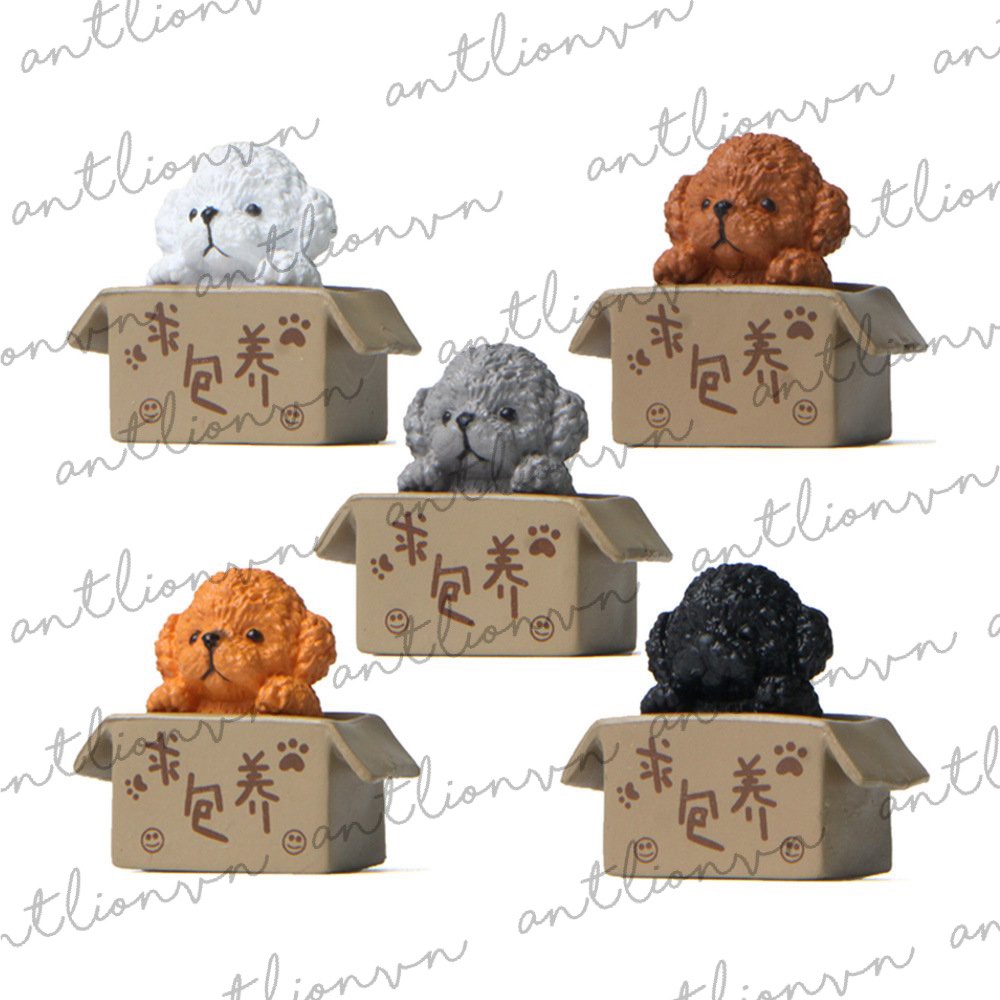 Keycap lẻ hình Chó Poodle Trong Hộp siêu dễ thương Keycap Lionvn