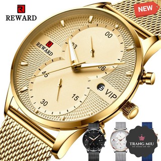 Đồng Hồ Nam Dây Thép Reward KT82001 Chính Hãng 2019 NEW Bảo Hành 12 Tháng Top Brand Luxury Hàng Nhập HongKong I