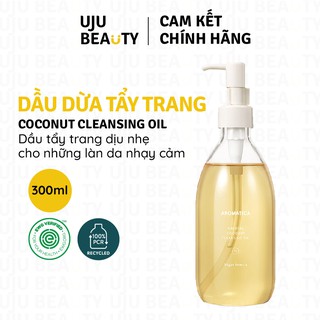 Dầu làm sạch tẩy trang chiết xuất dầu dừa Aromatica Natural Coconut Cleansing Oil 300ml