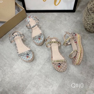 Sandal xuồng lbt hoạ tiết chuột