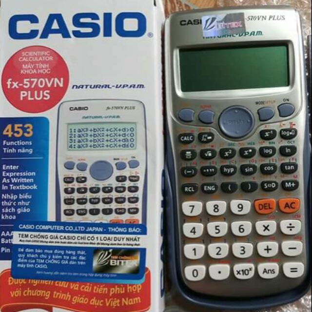 MÁY  TÍNH FX570VN PLUS