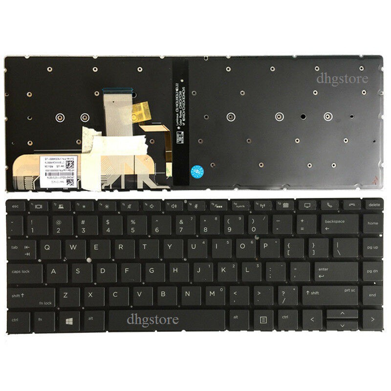 Bàn phím laptop HP EliteBook Folio 1040 G4, 1040 G5 Có Đèn
