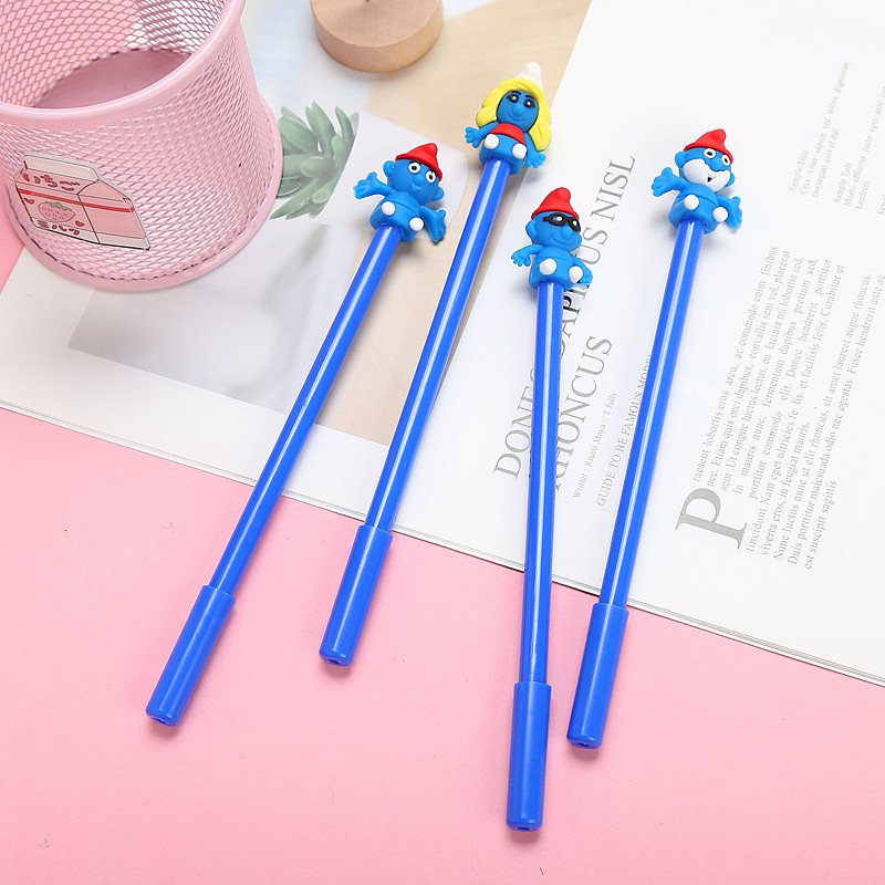 bút xì trum D186 cute dễ thương mực viết gel