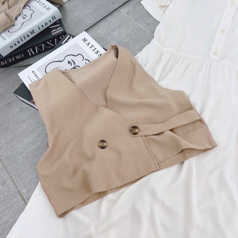 Set đầm babydoll kèm ghile