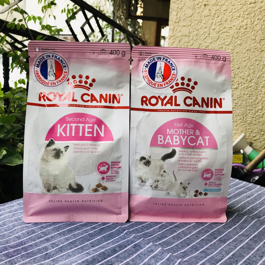 Hạt Royal Canin cho mèo con và mèo mẹ Royal Canin Morther &amp; Babycat 400g