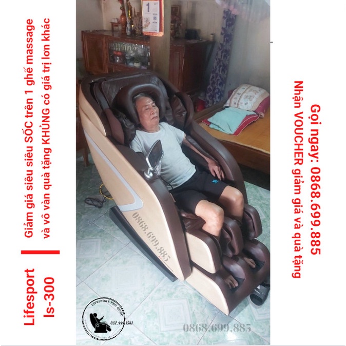 Xả kho ghế massage Lifesport 300 ( lifesport ls-300 ) - Chỉ dưới 25 triệu trên 1 ghế - Liên hệ ngay 