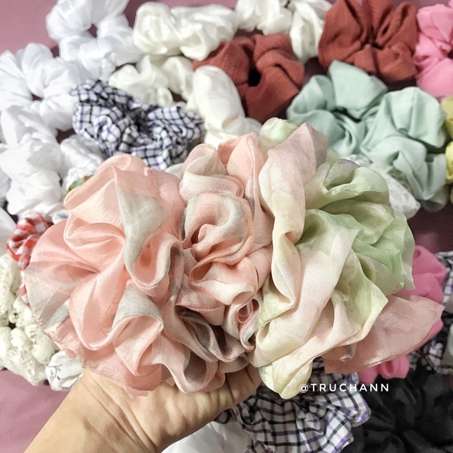 SỈ DÂY BUỘC TÓC VẢI SCRUNCHIES GIÁ RẺ