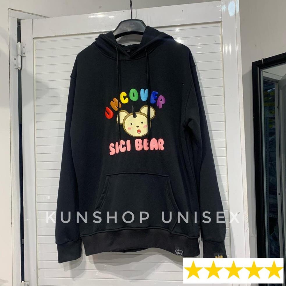 Áo hoodie Sici Uncover Full tag nam nữ 3 màu áo khoác nỉ hoodie uncover basic unisex freeship FULL TAG