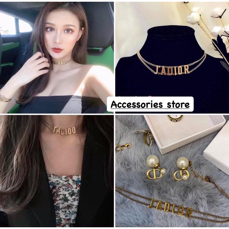 [FREESHIP ] Vòng cổ  + khuyên đi o