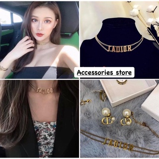 Vòng cổ + khuyên đi o