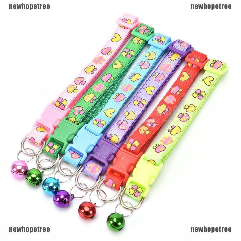 Vòng cổ có chuông hình nấm dễ thương cho thú cưng