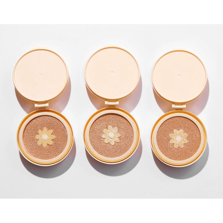 Phấn nước April Skin Real Calendula Ampoule Glow Cushion (Mẫu mới)