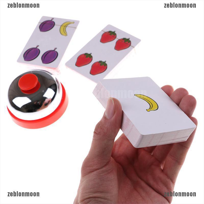 moon.vn Bộ thẻ bài Halli Galli chơi Board Game kích thước 17 x 13 x 4.5cm ☀$