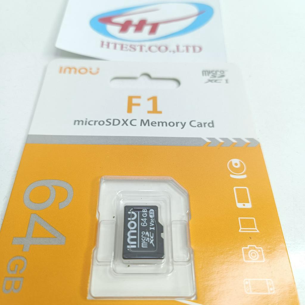 Thẻ nhớ microSD F1 IMOU 64G - Hàng chính hãng