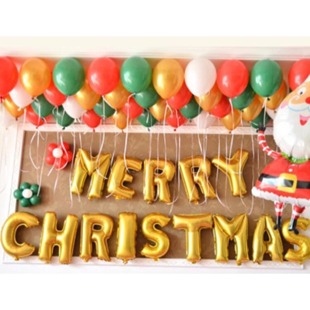 Bóng chữ Merry Christmas