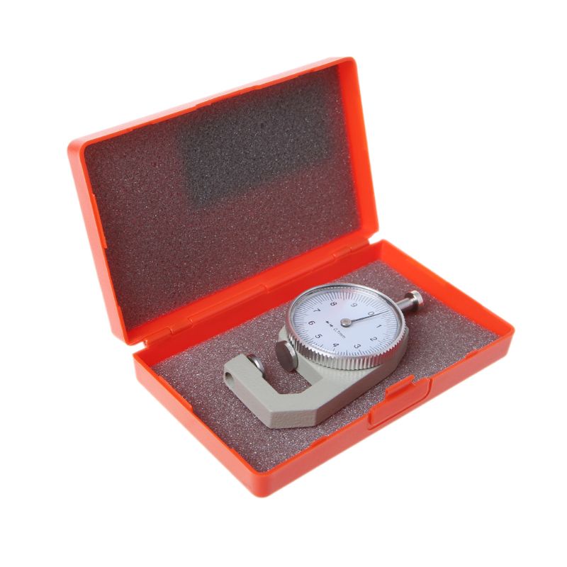 JoJo♥ Dial Thickness Gauge 10 20mm Leather Paper Thickness Meter Tester Accuracy 0.1mm