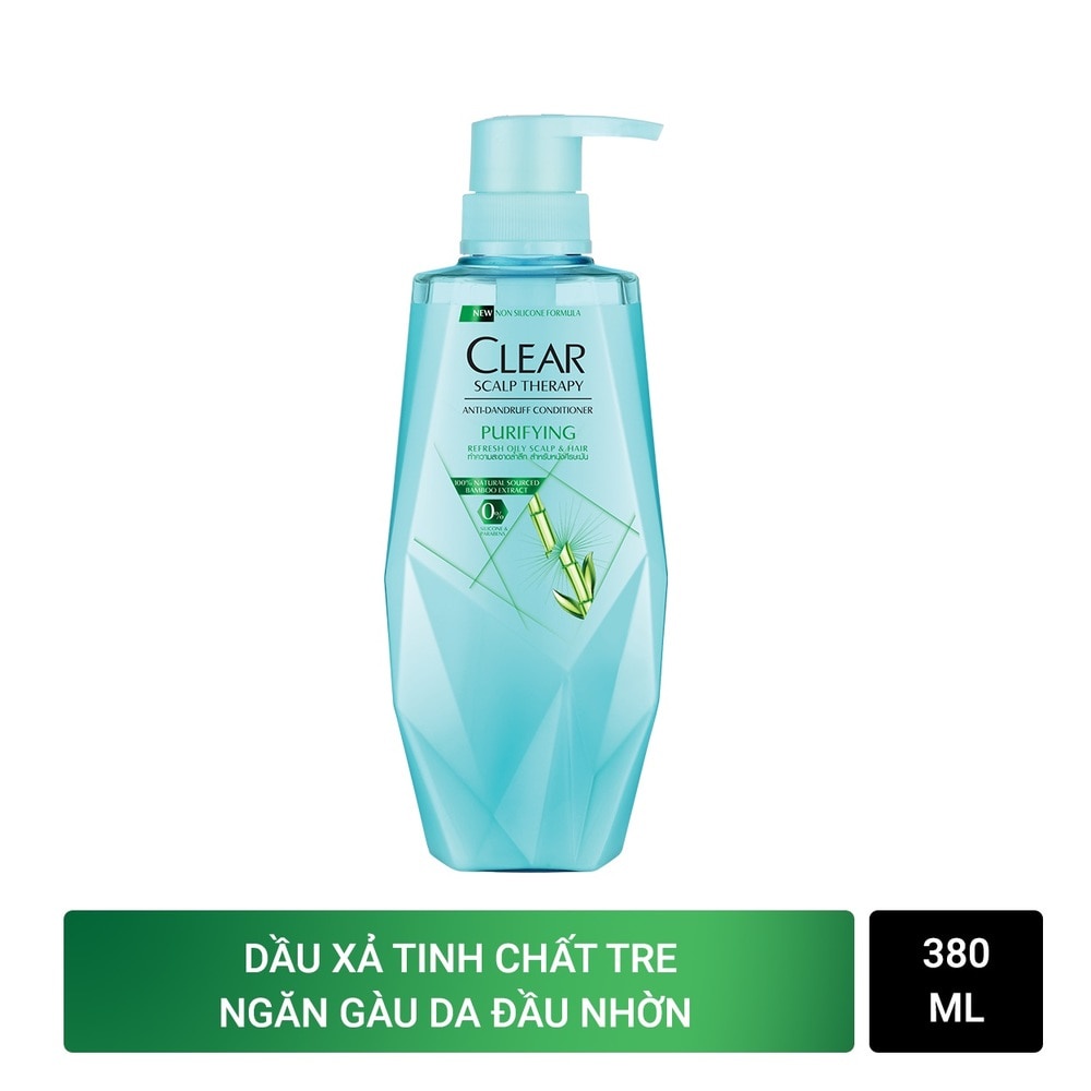 Dầu Xả Clear Purifying Anti-Dandruff Conditioner Làm Sạch Da Đầu Nhờn và Ngăn Gàu 380ml