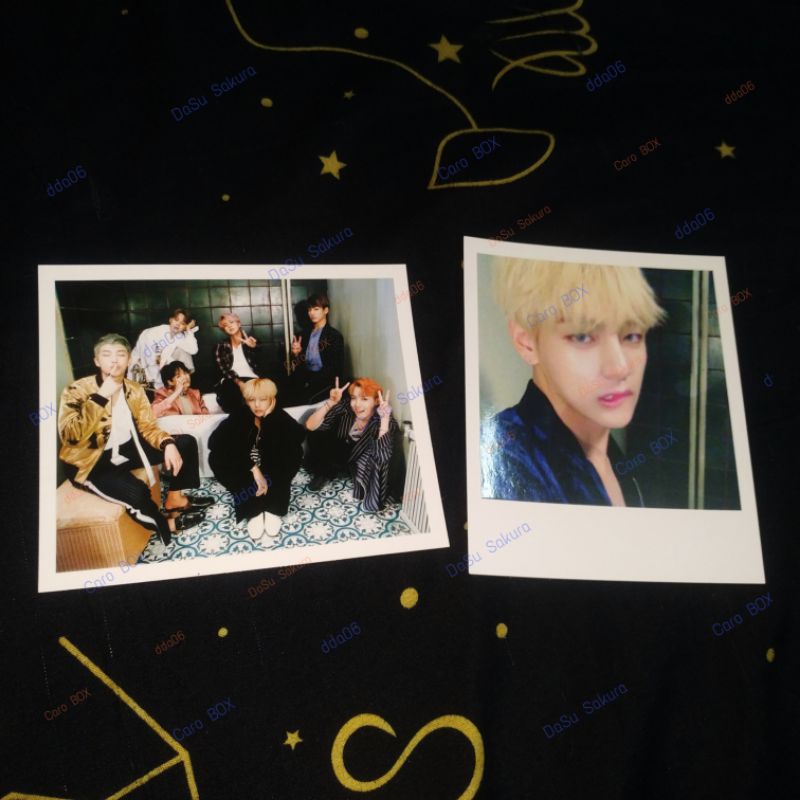 BTS Photocard Polaroid Album WINGS