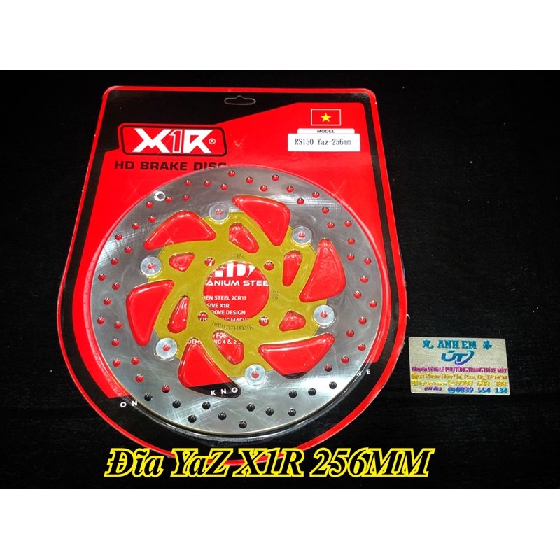 đĩa Yaz X1R Chính Hãng 256mm>>>>