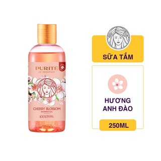 Sữa tắm thiên nhiên purité hoa anh đào 250ml