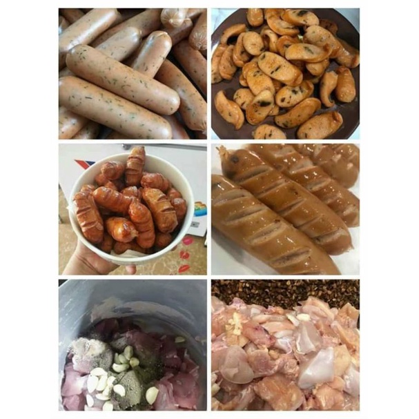 Xúc xích ức Gà nấm hương 500g