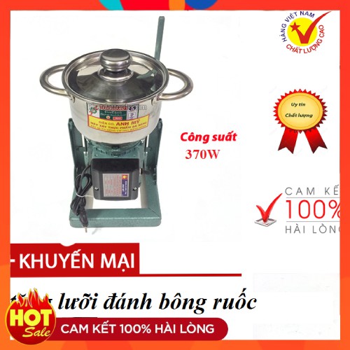 Máy xay thịt cá, làm giò chả ruốc mini - Công Suất 370W - Bảo hành 6 Tháng- Tặng kèm 1 lưỡi xay thịt