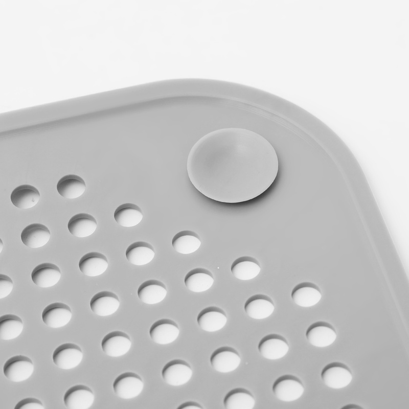 1 Miếng Lọc Silicone Chống Tắc Nghẽn Ống Cống Nhà Tắm