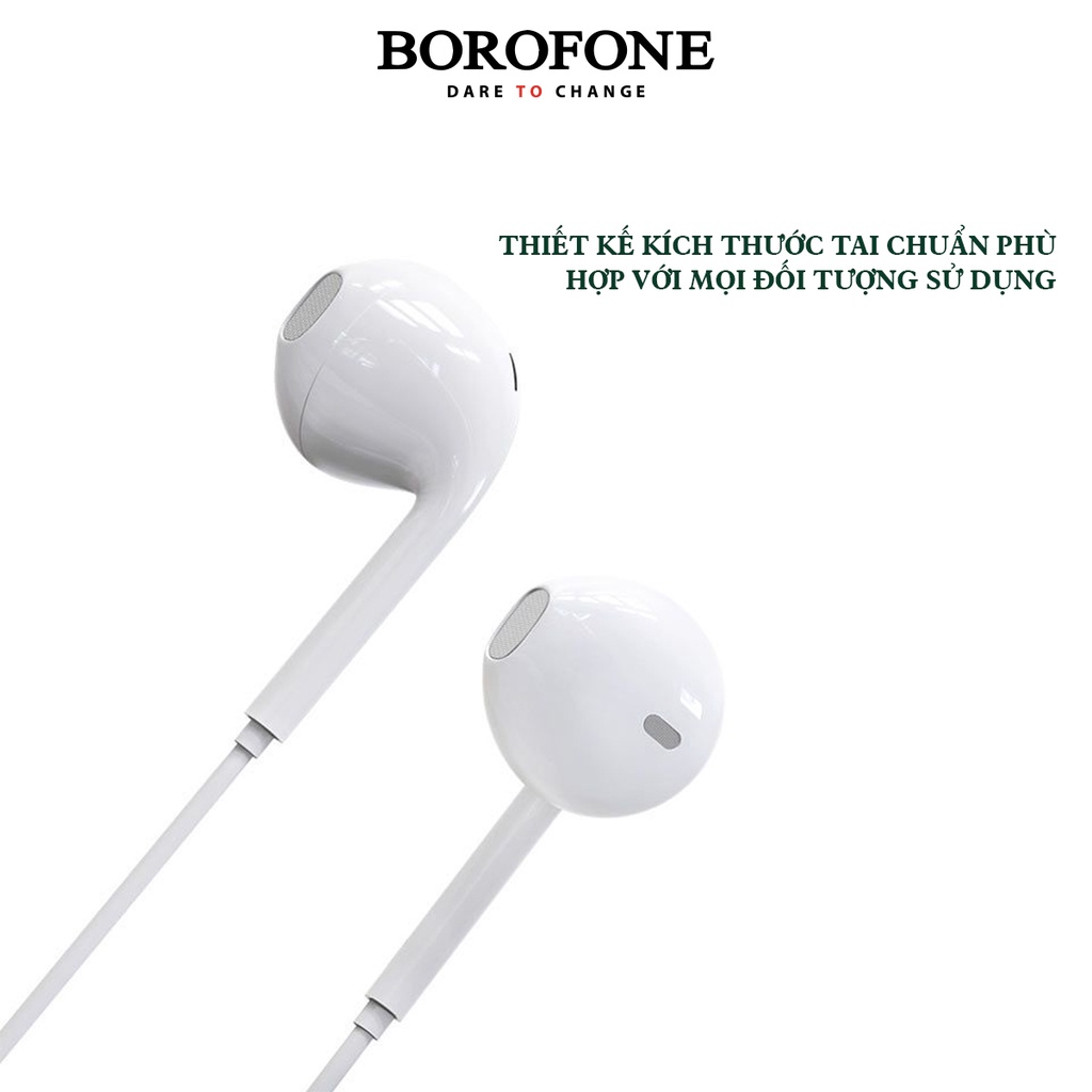 Tai nghe có dây BOROFONE BM54 Maya tích hợp micro - AK Mobile