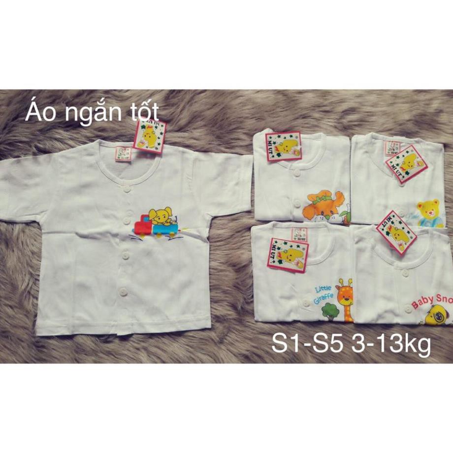 Áo Sơ Sinh Ngắn Miut