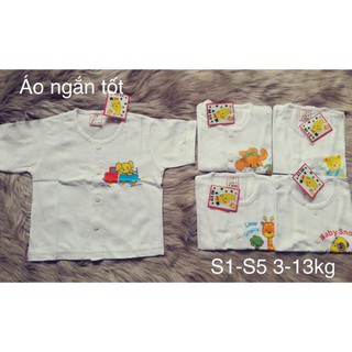 Áo Sơ Sinh Ngắn Miut
