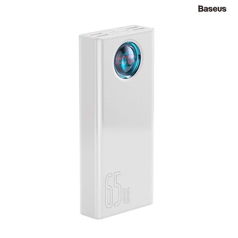 Pin Dự Phòng Baseus 30000mAh Sạc Nhanh PD/Type-C 3.0 Công Suất Max 65W - Chính hãng