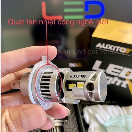 Bóng Led Auxito Q16 chân H4 tăng sáng 200%/100W thế hệ mới nhất 2022 - chính hãng
